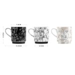 HSH - MANY FACES porculanske šalice, 280 ml, set 3/1 - Slika 4