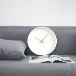 HSH - MARY JO COLLINS zidni sat, 25 cm, bijeli  - Slika 2