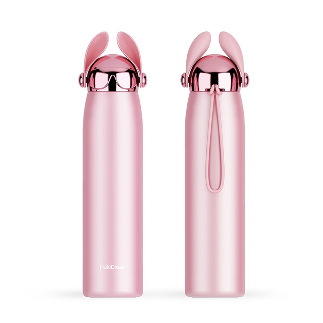 068039 HSH - HELLO DREAM inox termosica, 320 ml, roza - Slika 1