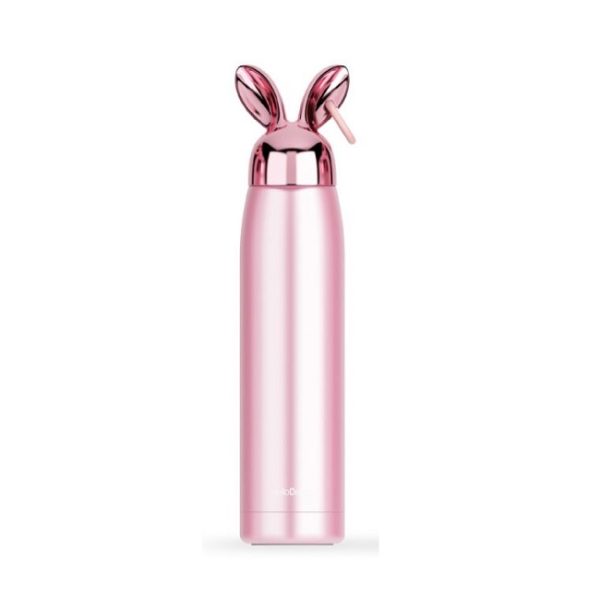 HSH - HELLO DREAM BUNNY inox termosica, 320 ml, roza