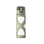 HSH - WATER OR TEA staklena boca za vodu/čaj, 460 ml, zelena