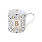 R2S-R0282#MNGB Porculanska šalica  350 ml u kutiji  MONOGRAM B