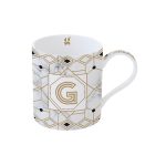 R2S-R0282#MNGG Porculanska šalica  350 ml u kutiji  MONOGRAM G