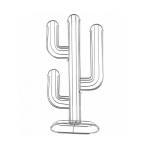 PYL-30579 CHROM - CACTUS stalak za Nespresso kapsule, 20,5 x 9 x 40 cm, krom