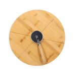 HOMLA-161045 BAMBOU set za serviranje pizze, 32 cm