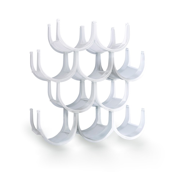 069214 BALVI-26399 Stalak za vina Basics, 37x49x14,3 cm, za 10 boca - Slika 1