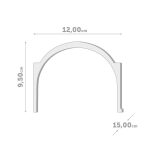 BALVI-26399 Stalak za vina Basics, 37x49x14,3 cm, za 10 boca - Slika 3
