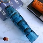 HSH - KOI staklene čaše, 210-280 ml, plave, set 4/1 - Slika 2