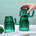 HSH - CACTUS staklene čaše, 235 ml, set 6/1 - Slika 2