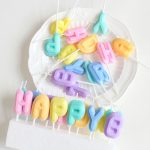 HSH - HAPPY svijeće za tortu, 3,4 cm - Slika 2