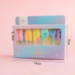 HSH - HAPPY svijeće za tortu, 3,4 cm - Slika 3