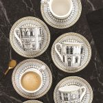 R2S-R0126#PLZO Set 6 porculanskih šalica s tanjurićima 100 ml u poklon kutiji PALAZZO - Slika 4