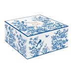 R2S-R1288#PGAR Set 2 porculanske šalice s tanjurićima 100 ml u kutiji PARADISE GARDEN - Slika 2