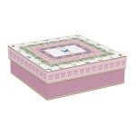 R2S-R0126#SPAR Set 6 porculanskih šalica s tanjurićima 100 ml u poklon kutiji SPRING PARADE - Slika 3