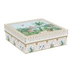R2S-R0126#PASA Set 6 porculanskih šalica s tanjurićima 100 ml u poklon kutiji PARADISE SAUVAGE - Slika 3