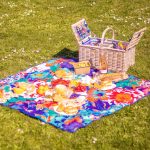 PYL-38921 BOUQU - DEJEUNER SUR L'HERBE košara za piknik s priborom za 4 osobe, Bouquet - Slika 2
