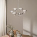 DEL1DCL11-101 LED luster Paula, 55 x 49 x 40 cm, bijeli - Slika 2