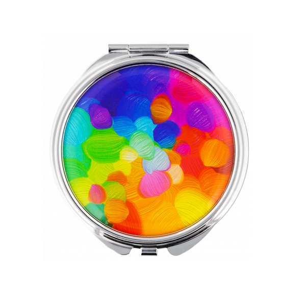 071125 PYL-31076 PAL - LADY LOOK džepno ogledalo, 6,2x6,2x0,8 cm, Palette - Slika 1