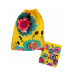 PYL-36916 DAH - SWIM DS nepromočiva torba, 34,5x28,8x0,5 cm, Dahlia