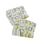 BOLTZE-2034335 Podlošci za jelo Zitronella, 40x30 cm, set 4/1, sort.