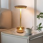 HSH - BARNET stolna LED lampa, 13x28 cm, zlatna - Slika 2