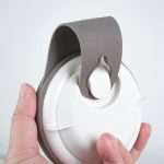 HSH - BEDFORD vodootporni sat za kupaonicu, 21,5x10,5 cm, sivi - Slika 3