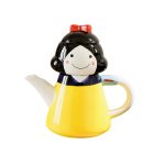 HSH - SNOW WHITE keramički set za čaj 2 u 1, čajnik 350 ml/šalica170 ml