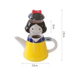 HSH - SNOW WHITE keramički set za čaj 2 u 1, čajnik 350 ml/šalica170 ml - Slika 4