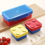 HSH - BRICK plastične posude s poklopcem, 2x250 ml, 1x800ml, set 3/1 - Slika 3