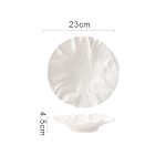 HSH - RICHMOND keramički duboki tanjur, 23 cm, bijeli - Slika 3