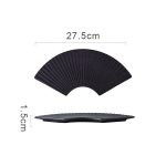 HSH - MAKAYLA keramički tanjur, 27,5 cm, crni - Slika 3