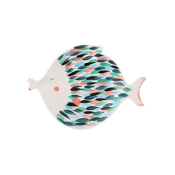 071472 HSH - FISH keramički tanjur, 26x19 cm - Slika 1