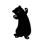 HSH - SLEEPY ukrasni jastuk, 65 cm, crni