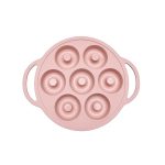 HSH - COOK STYLE silikonski kalup za pečenje, 25x31x2,5 cm, donut, rozi