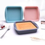 HSH - COOK STYLE silikonski kalup za pečenje, 24,5x26,5x5,5 cm, rozi - Slika 2