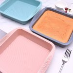 HSH - COOK STYLE silikonski kalup za pečenje, 24,5x26,5x5,5 cm, plavi - Slika 2