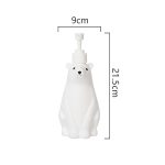 HSH - WHITE BEAR dozer za sapun, 450ml/21,5x9 cm - Slika 3