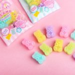 HSH - GUMMY BEAR gumice za brisanje, 2x1,5 cm, u vrećici, set 5/1, sort. - Slika 2