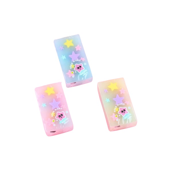 072492 HSH - STAR gumica za brisanje, 4,5x2,5x1 cm, sort. - Slika 1