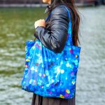 PYL-30969 BL-PA - SHOPPING sklopiva vrećica, 44 x 33 x 9 cm, Blue Palette - Slika 2