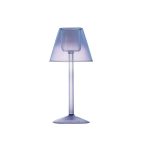 WD690LI Stakleni svijećnjak 22 x 8,5 cm, lila