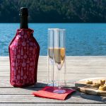 WD018VIN Navlaka za hlađenje boce, 15,5 x 22,5 x 2 cm, Wine - Slika 2
