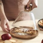 HOMLA-218672 LENNE pladanj 23x19 cm sa staklenim zvonom - Slika 2