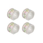 R2S-R2098 Set 4 porculanska prstena za salvete O 4,5 cm