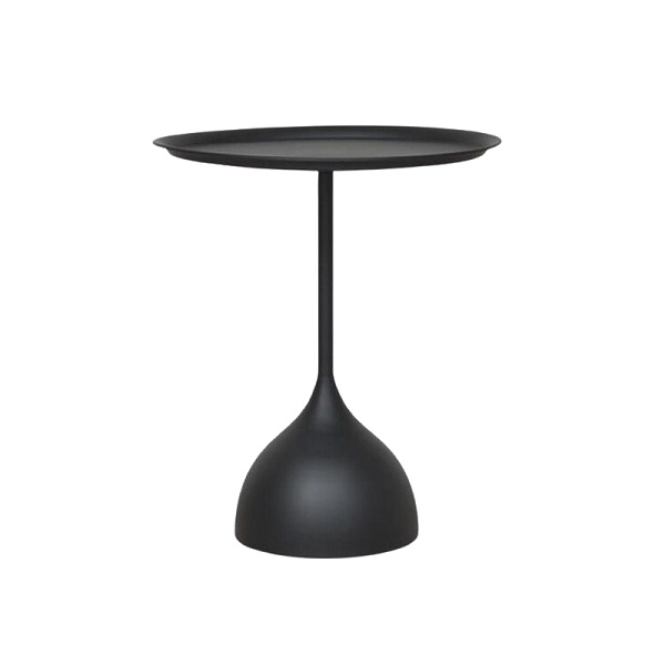 074113_1 HSH - RUMFORD metalni stolić 40 x 60 cm, crni - Slika 1