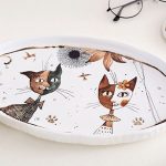 HSH - MEOW keramički pladanj 30,5 x 17,5 x 2 cm - Slika 2