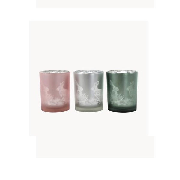 075349 DEQ21HOF47459-163759 Svijećnjaci Mesto, O 10 x 13 cm, set 3/1 - Slika 1