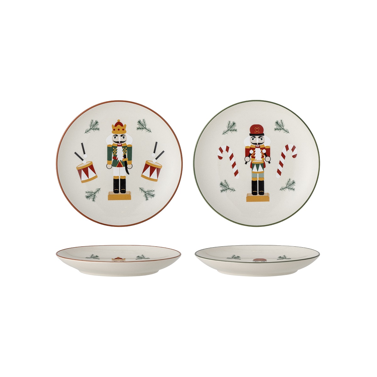 BLO-82058611 Jolly keramički tanjuri, O16x2,5 cm, set 2/1