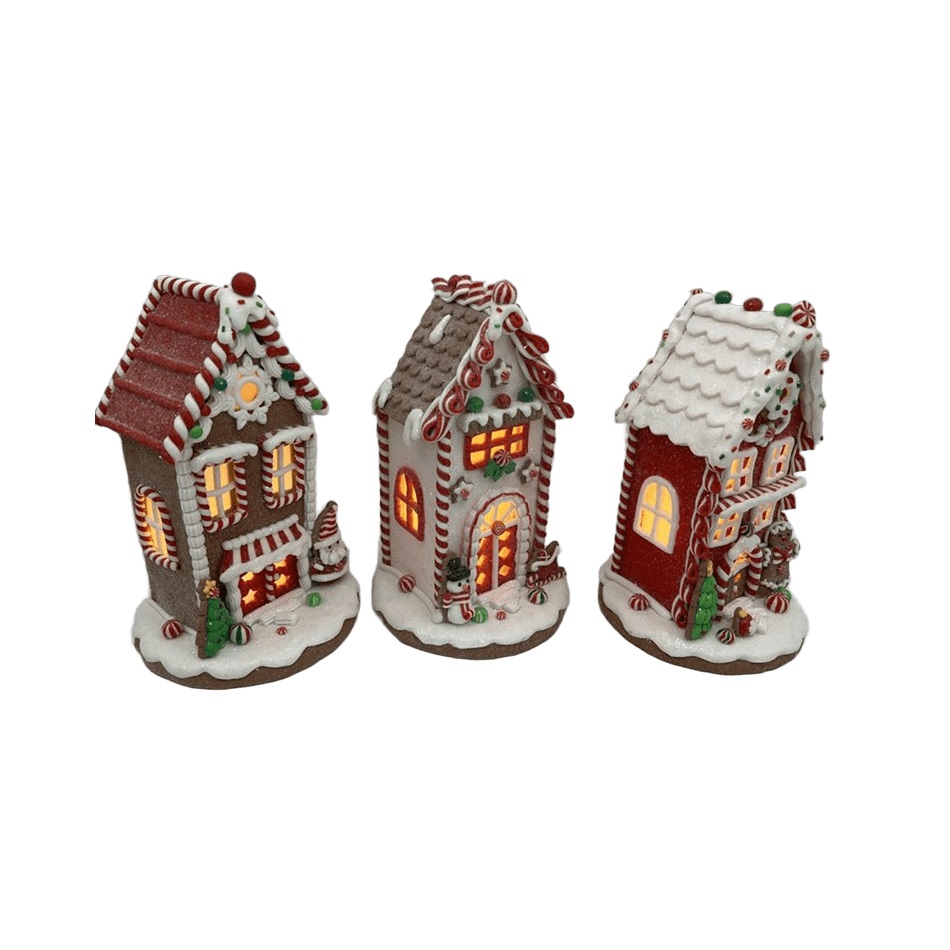 HSH - ALVA božićna dekoracija, 14 x 14 x 21 cm, sort.