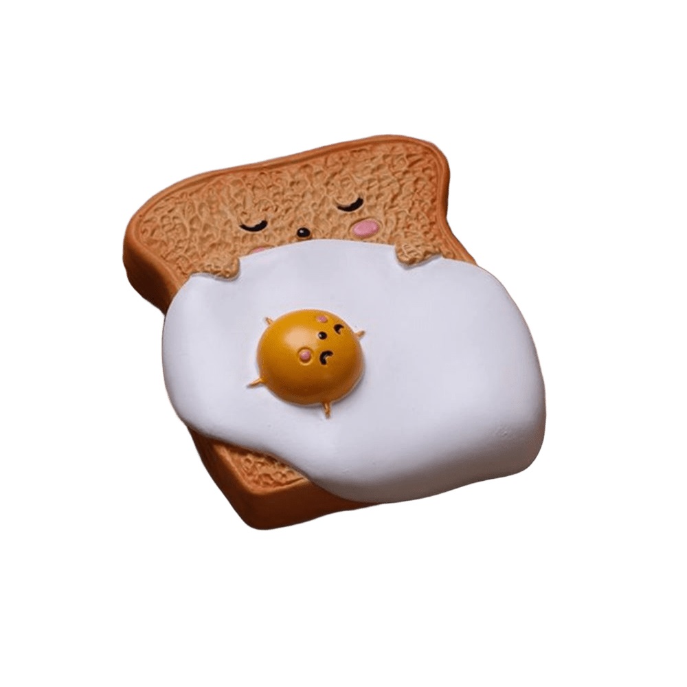 HSH - EGG ON TOAST magnet za hladnjak, 5 x 4,5 x 2,1 cm